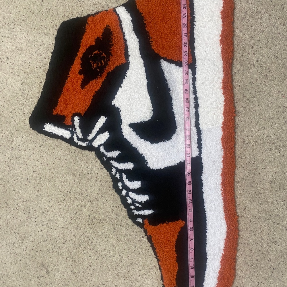Retro Jordan 1 NIKE custom Rug - Picture 3 of 3
